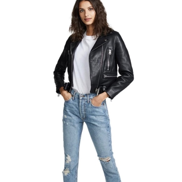 🚫SOLD🚫Bespoke Leather jacket - Picture 4 of 5